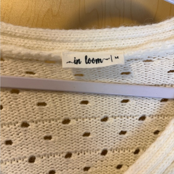 In-Loom Threaded Ribbon Knit Cardigan - Picture 4 of 6